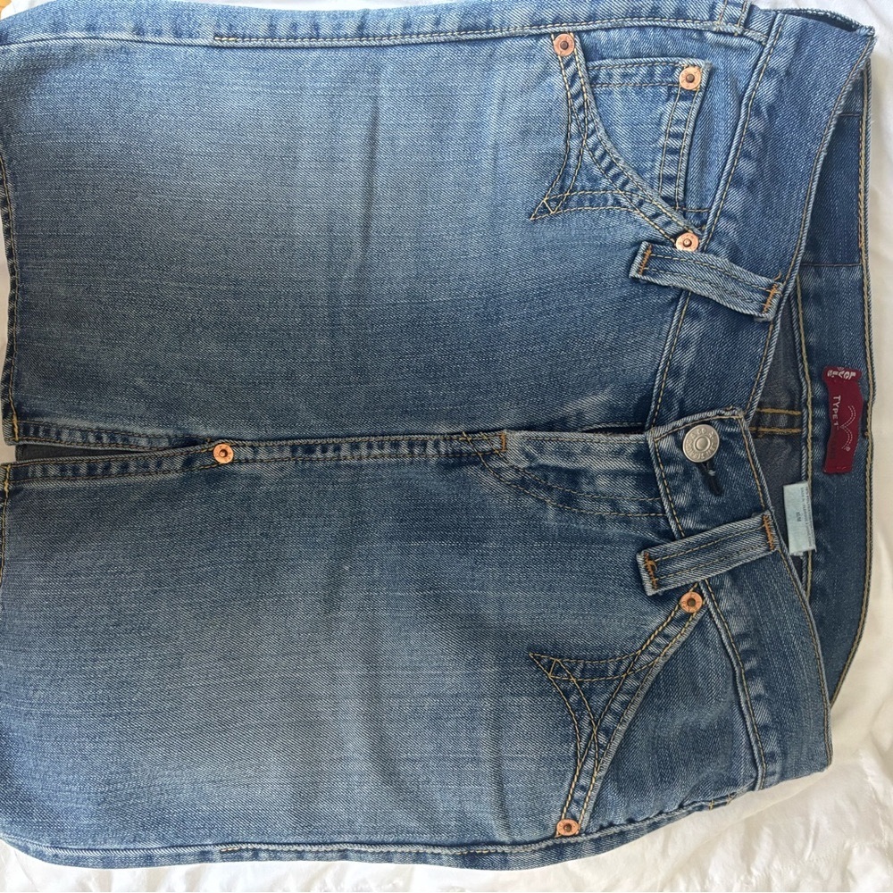 Vintage blue Levi’s skirt